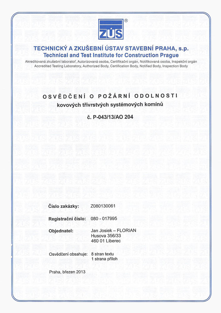 Požární odolnost