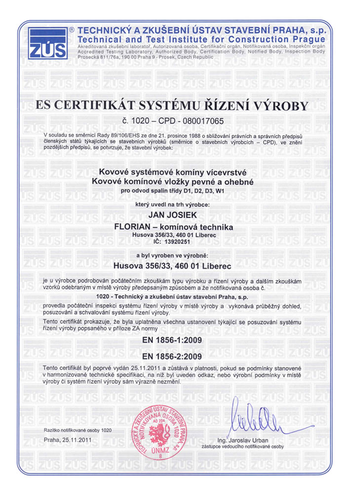 Systém řízení výroby (ZÚS)